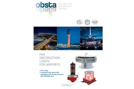 OBSTA  FAA obstruction lights for airports