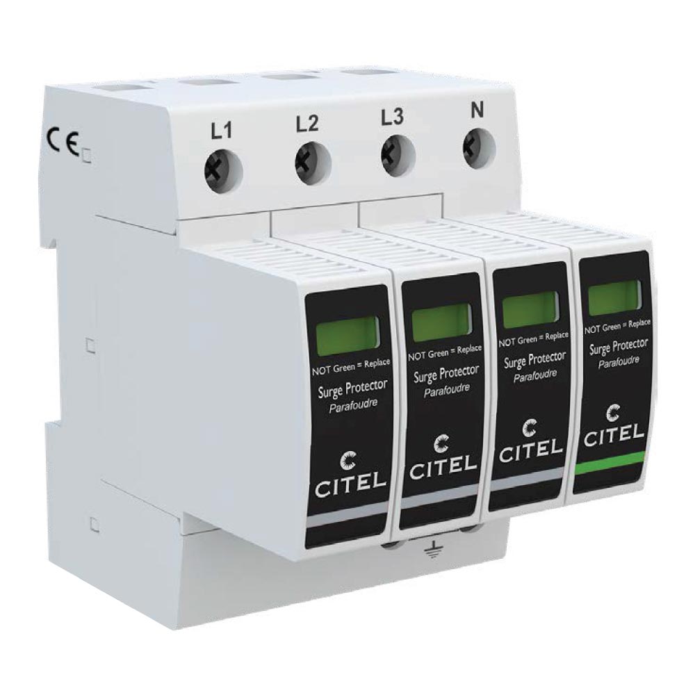 DAC1-13VG-31-275 Type 1+2+3 AC surge protector - 3-phase+N
