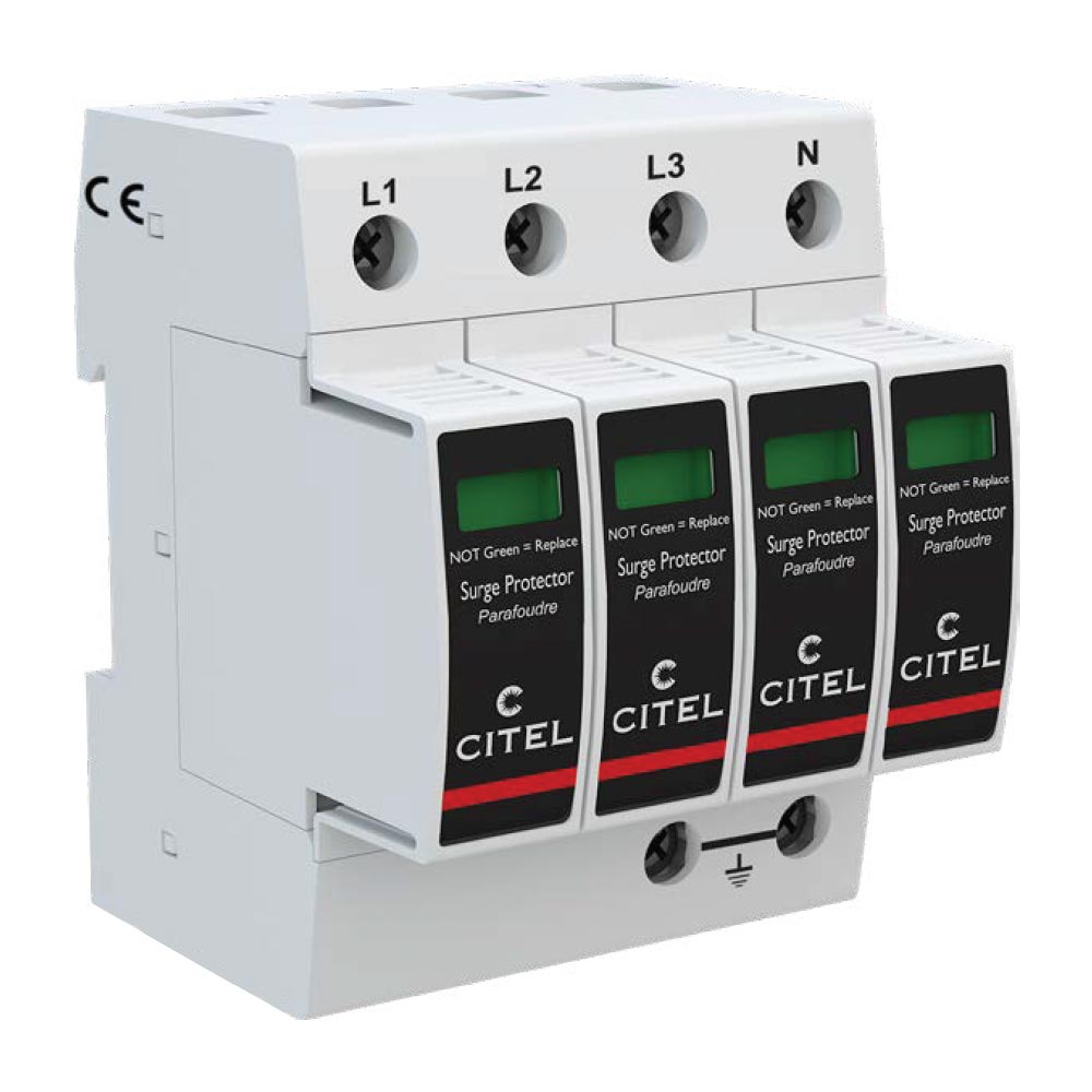 DAC80-40-275 Type 2 AC surge protector - 3-phase+N