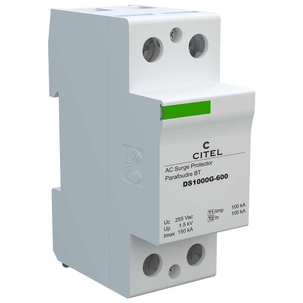 DS1000G-600 Type 1 N/PE AC surge protector - 1 pole