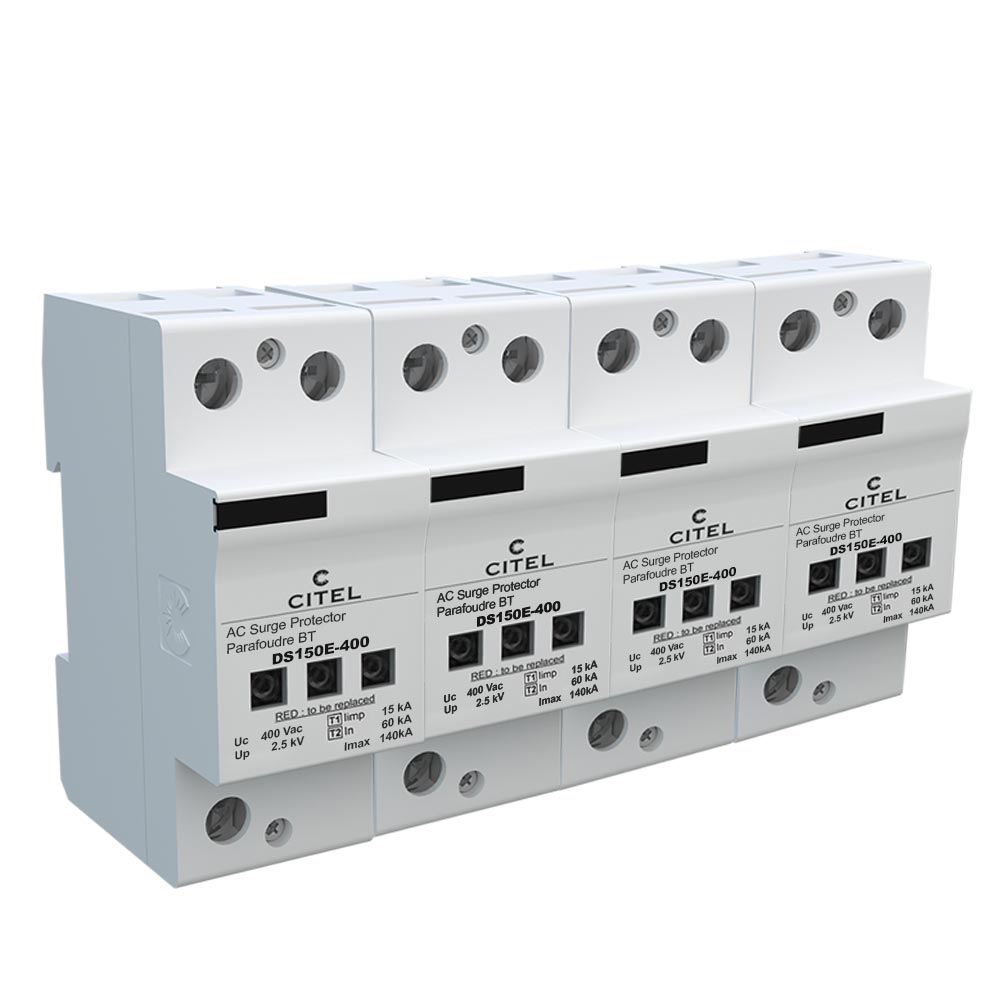 DS154E-400 Type 1+2 AC surge protector - 3-phase+N