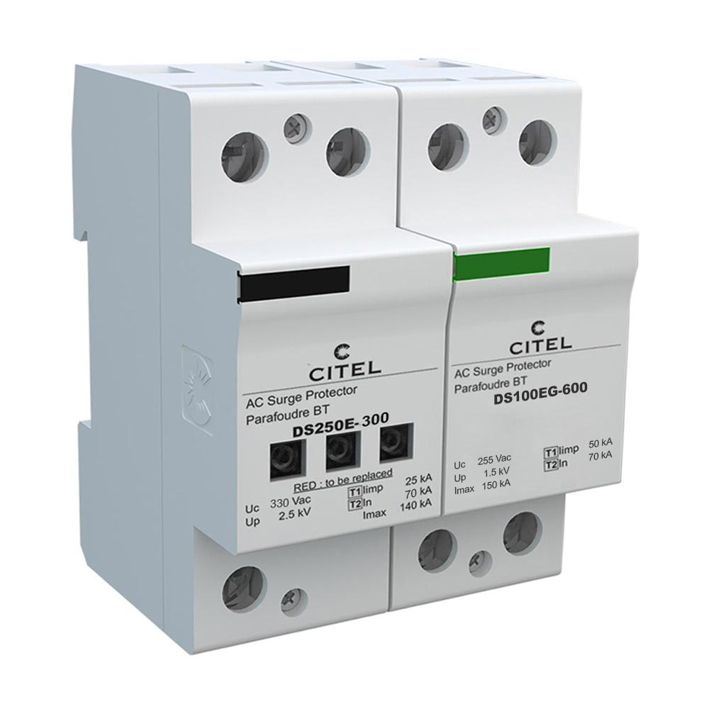 DS252E-300/G Type 1+2 AC surge protector single-phase