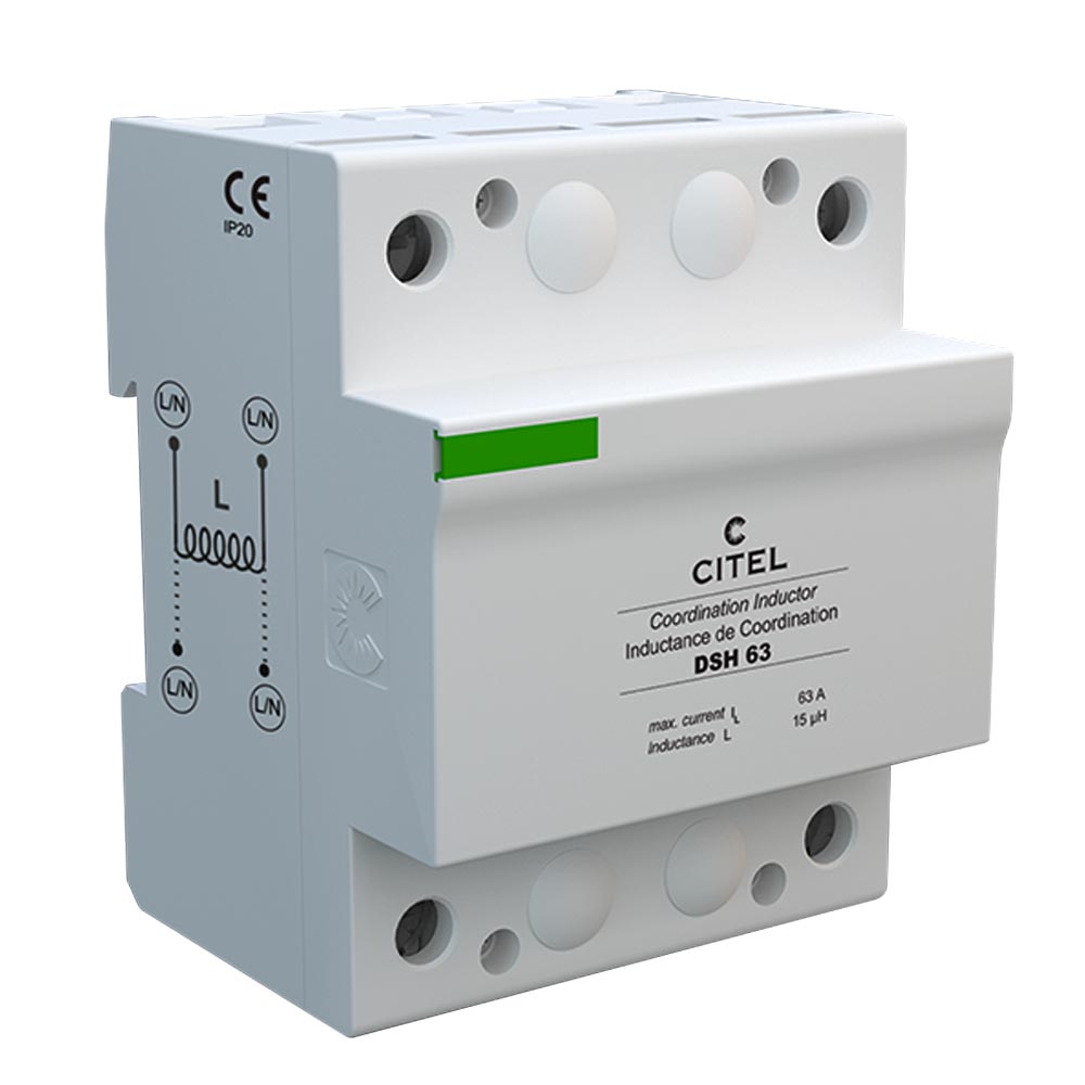 DSH63 Coordination inductor for surge protectors