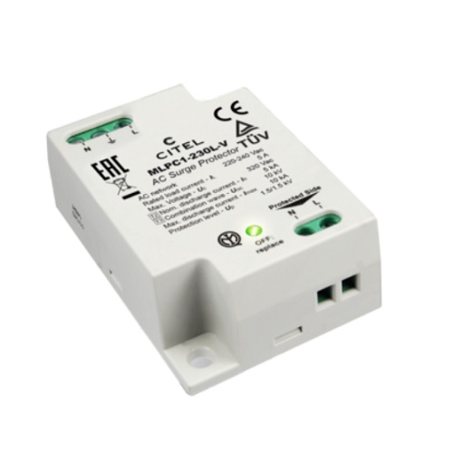 MLPC1-230L-V Type 2+3 AC surge protector single-phase for led lighting system class 1
