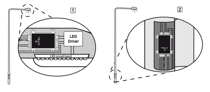 MLP thiết bị chống sét bên trong hộp đèn Led hoặc cột đèn LED chiếu sáng đường phố