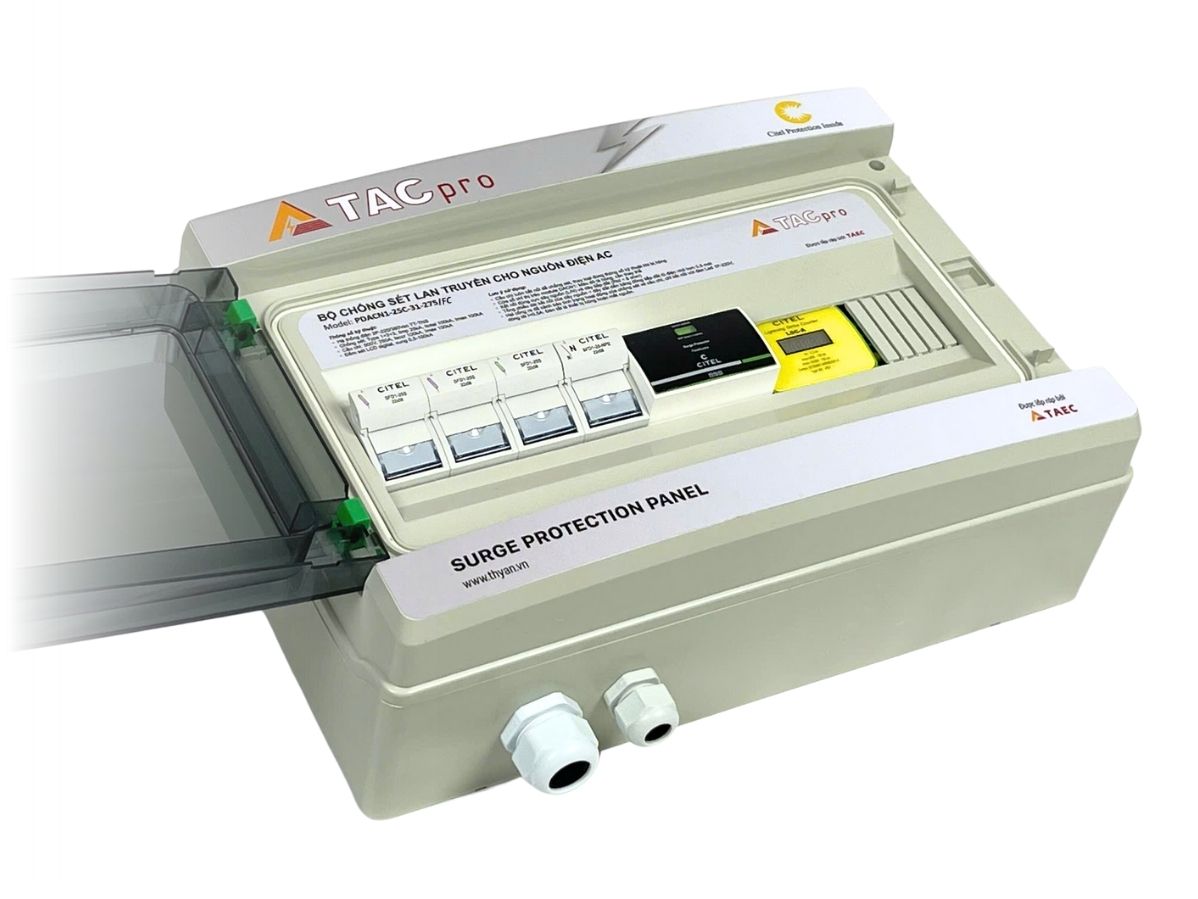 PDACN1-25C-31-275/FC Tủ chống sét nguồn AC 3 pha