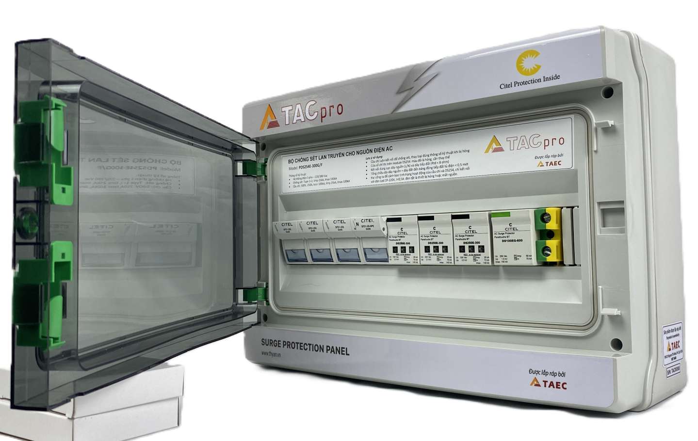 Tủ chống sét lan truyền và chống ngắn mạch PDS254E-300G/F