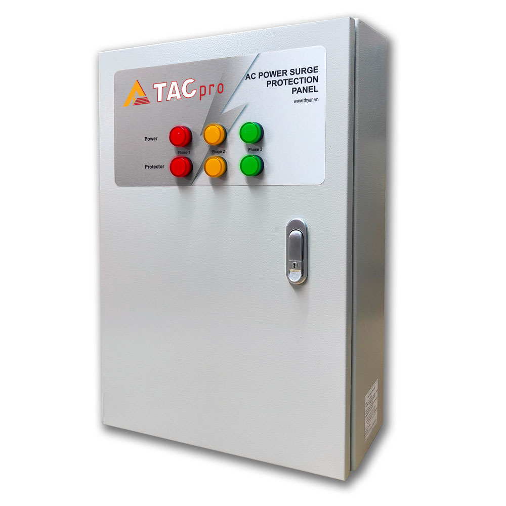 SAT140-15-63A 3-phase coordinated AC surge and filter protection panel
