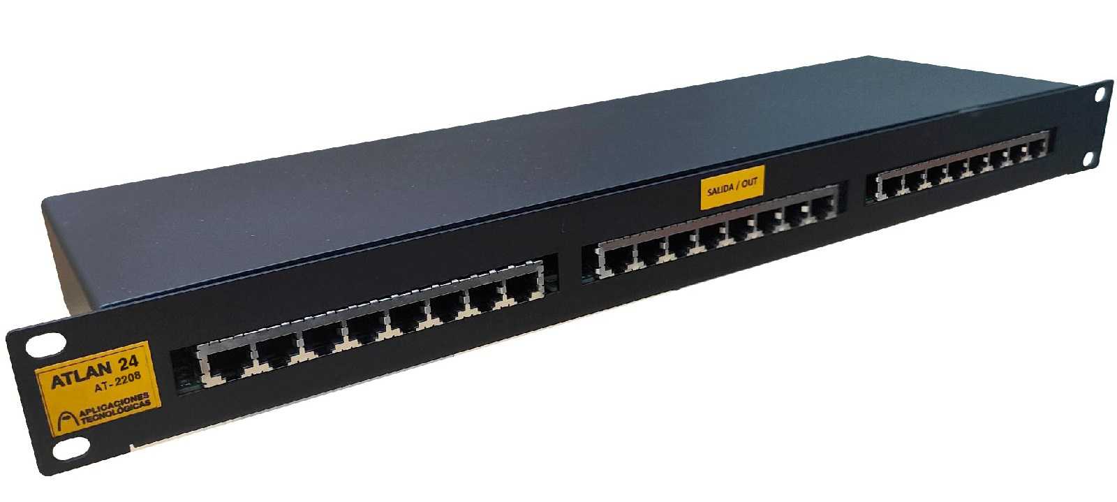 ATLAN 24 patch panel surge protector for 24 ports 1Gb Ethernet