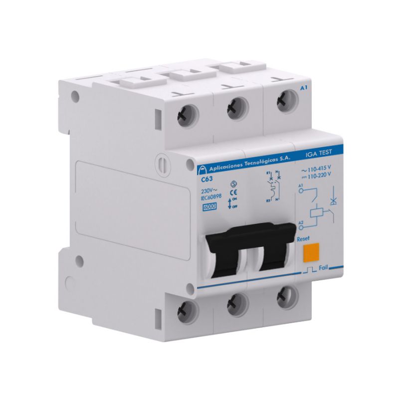 IGA TEST M 20 single-phase protector against permanent overvoltages