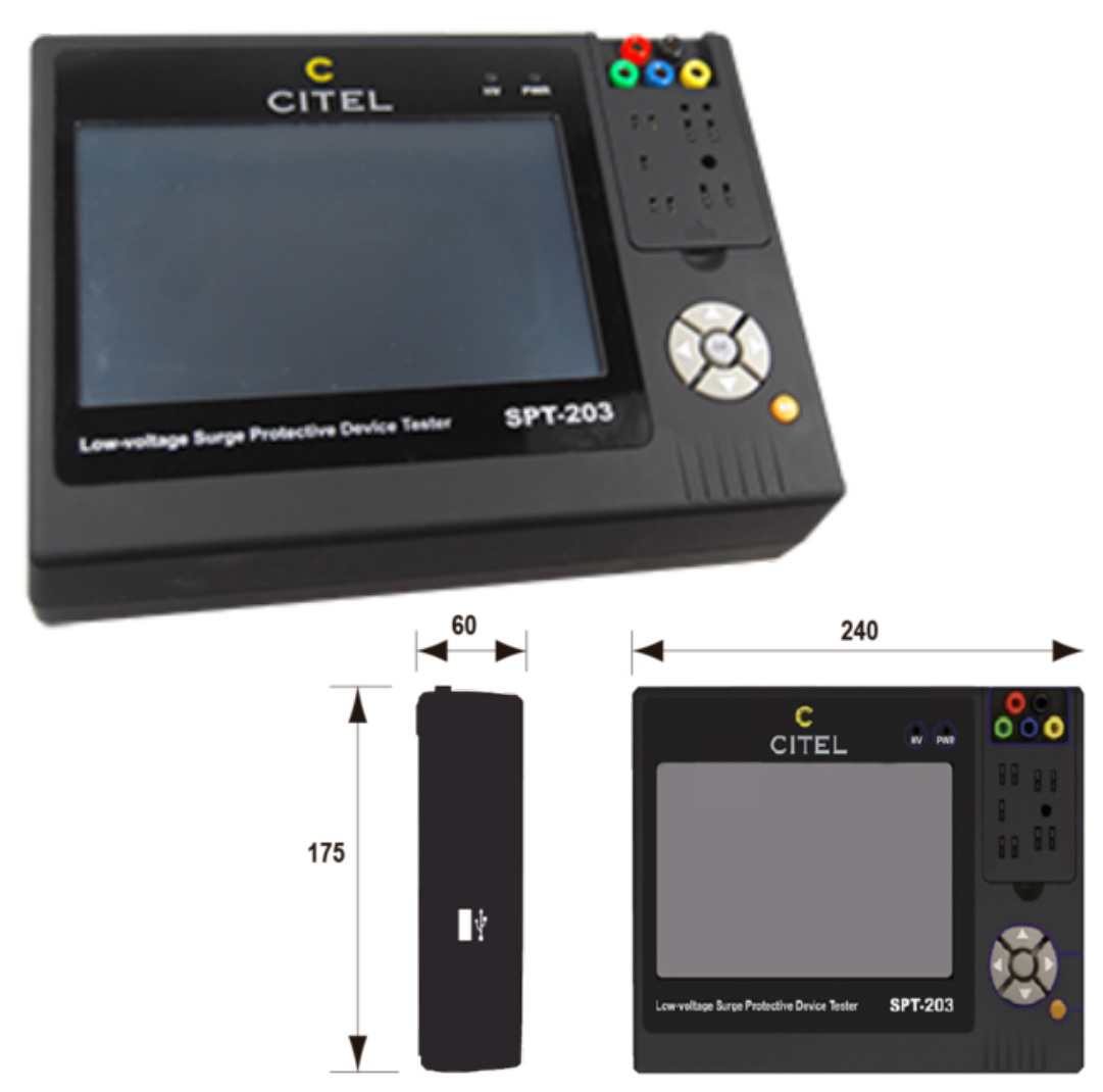 SPT-203 Smart SPD (MOV / GDT / TVS) Tester