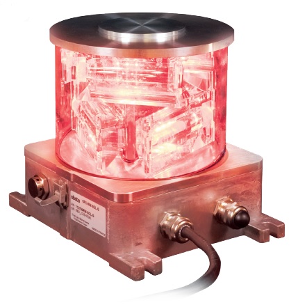 OFC-RI-240 Obstruction light: red medium intensity, ICAO type B / FAA L-864, NVG compatible, 240Vac