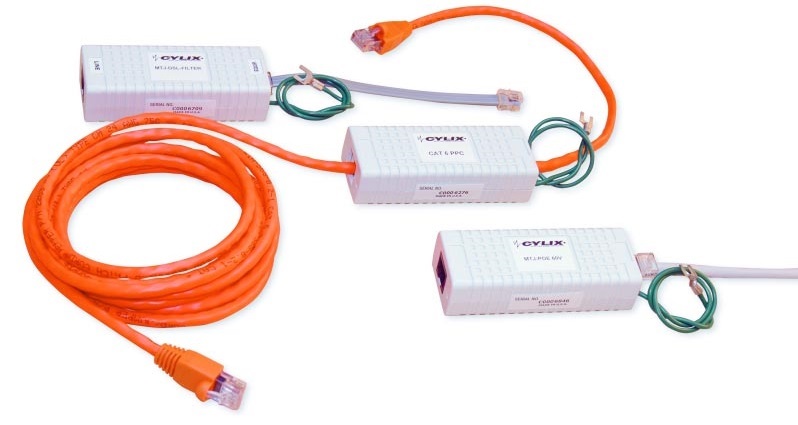 ​​​​​​​MTJ-02G/RJ11 1-pair TEL/ADSL surge protector - RJ11 connection