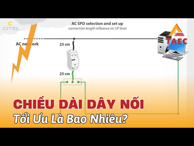 Video mô tả dây nối SPD đúng chuẩn như thế nào ?