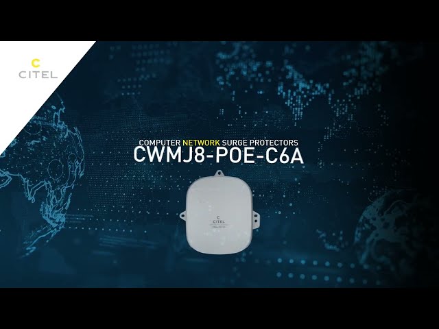 Video thiết bị chống sét POE ngoài trời CWMJ8-POE-C6A