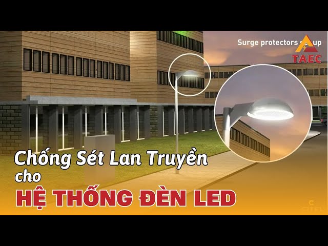 Video chọn SPD Bảo vệ cho Đèn LED Chiếu sáng